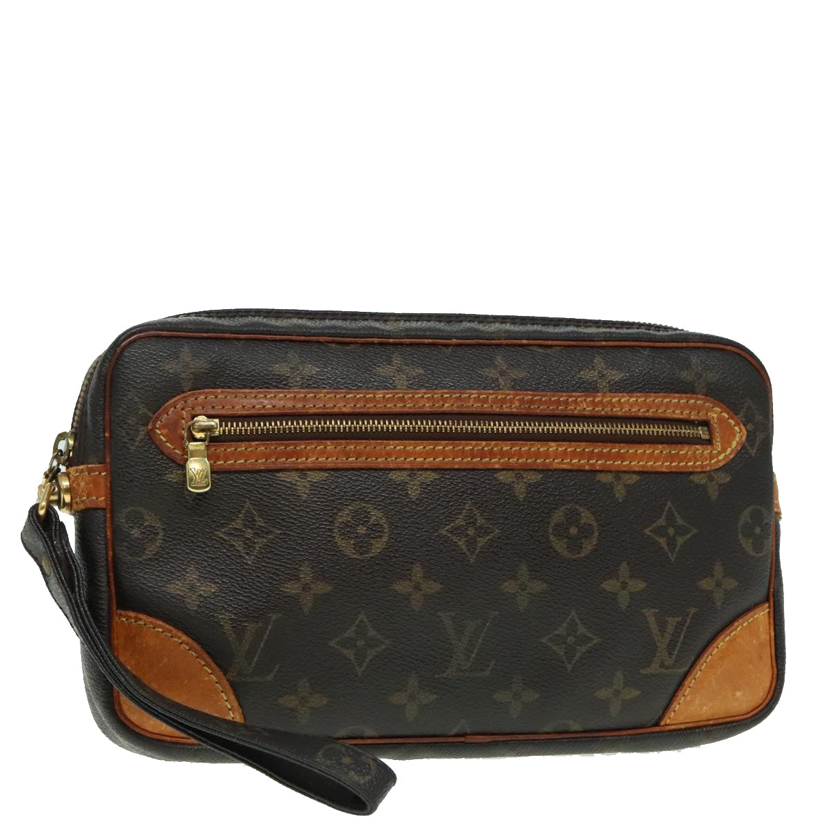 LOUIS VUITTON Monogram Marly Dragonne GM Clutch Bag M51825 LV Auth bs18335