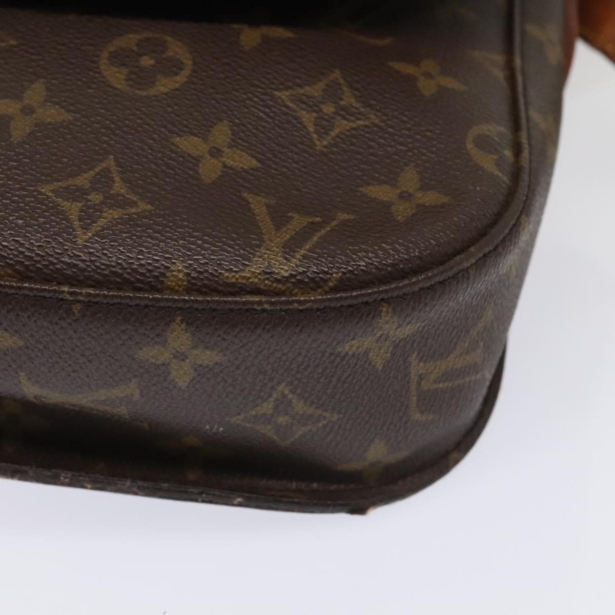 LOUIS VUITTON Monogram Saint Cloud GM Shoulder Bag M51242 LV Auth bs18338