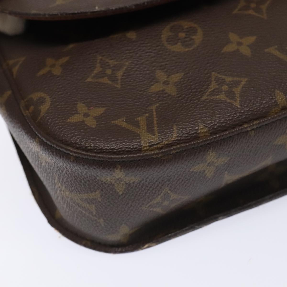 LOUIS VUITTON Monogram Saint Cloud GM Shoulder Bag M51242 LV Auth bs18338