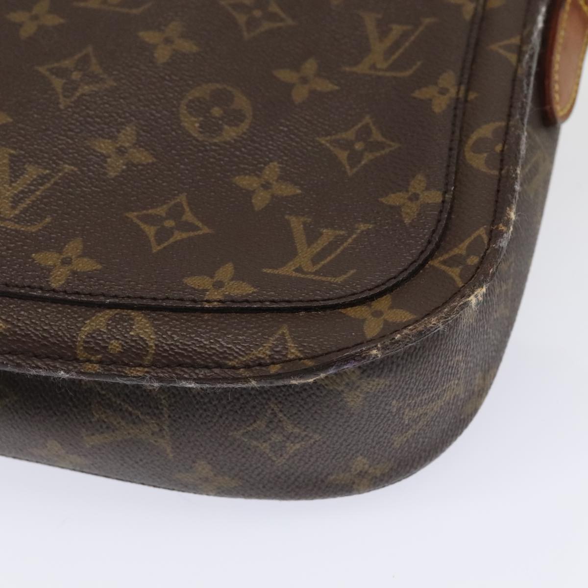 LOUIS VUITTON Monogram Saint Cloud GM Shoulder Bag M51242 LV Auth bs18338