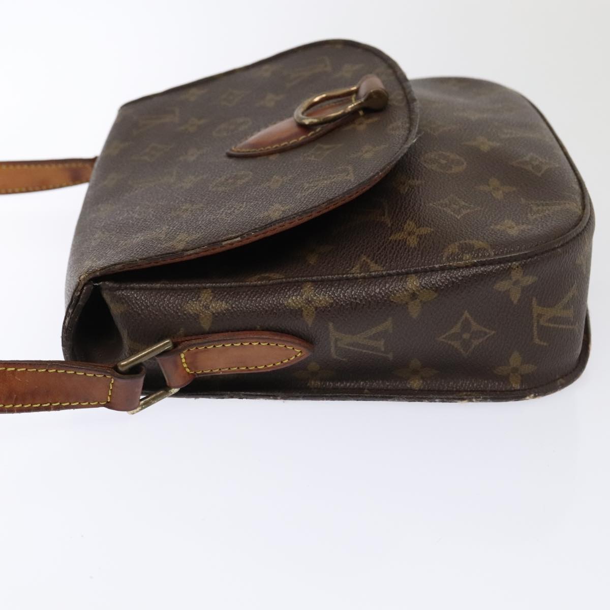 LOUIS VUITTON Monogram Saint Cloud GM Shoulder Bag M51242 LV Auth bs18338