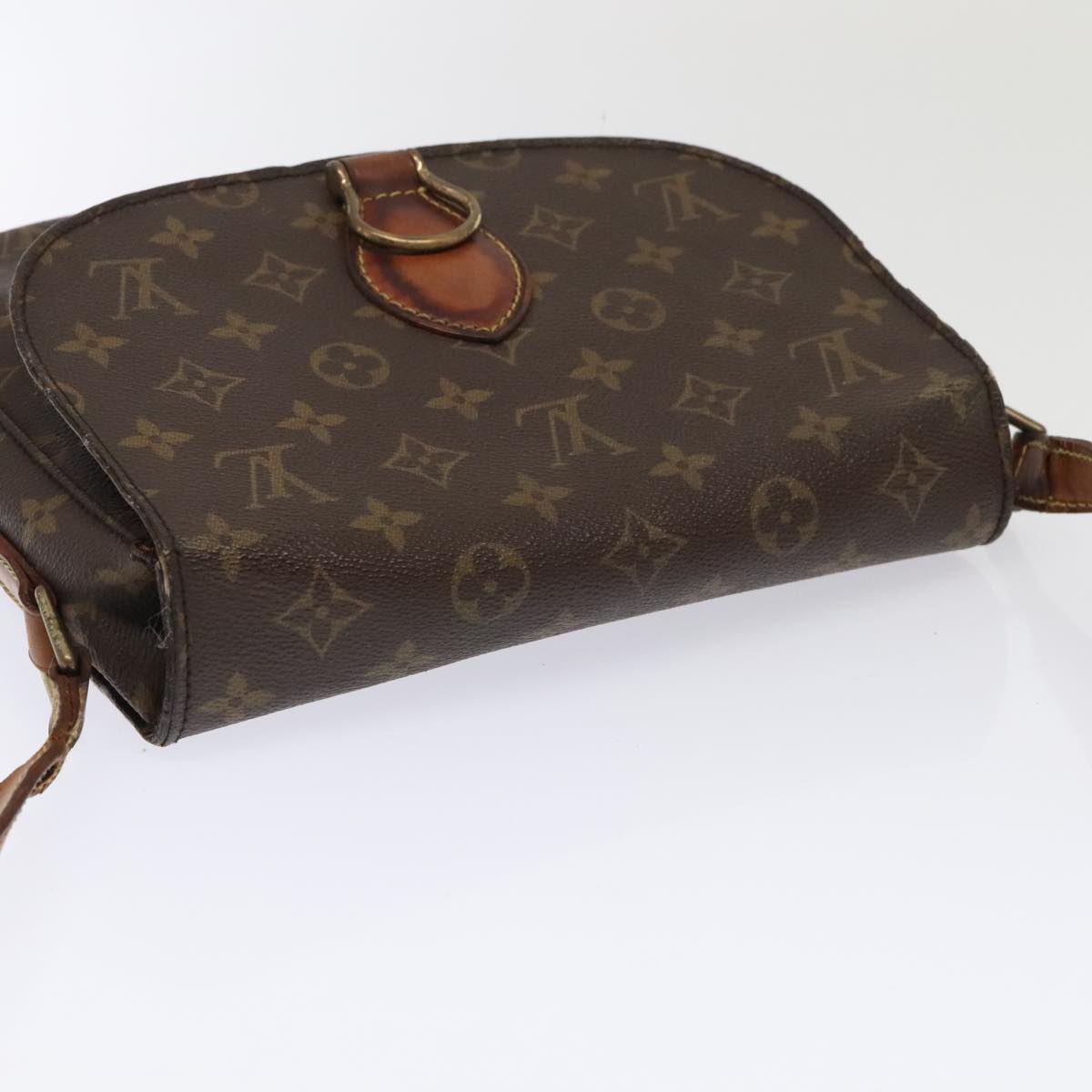 LOUIS VUITTON Monogram Saint Cloud GM Shoulder Bag M51242 LV Auth bs18338