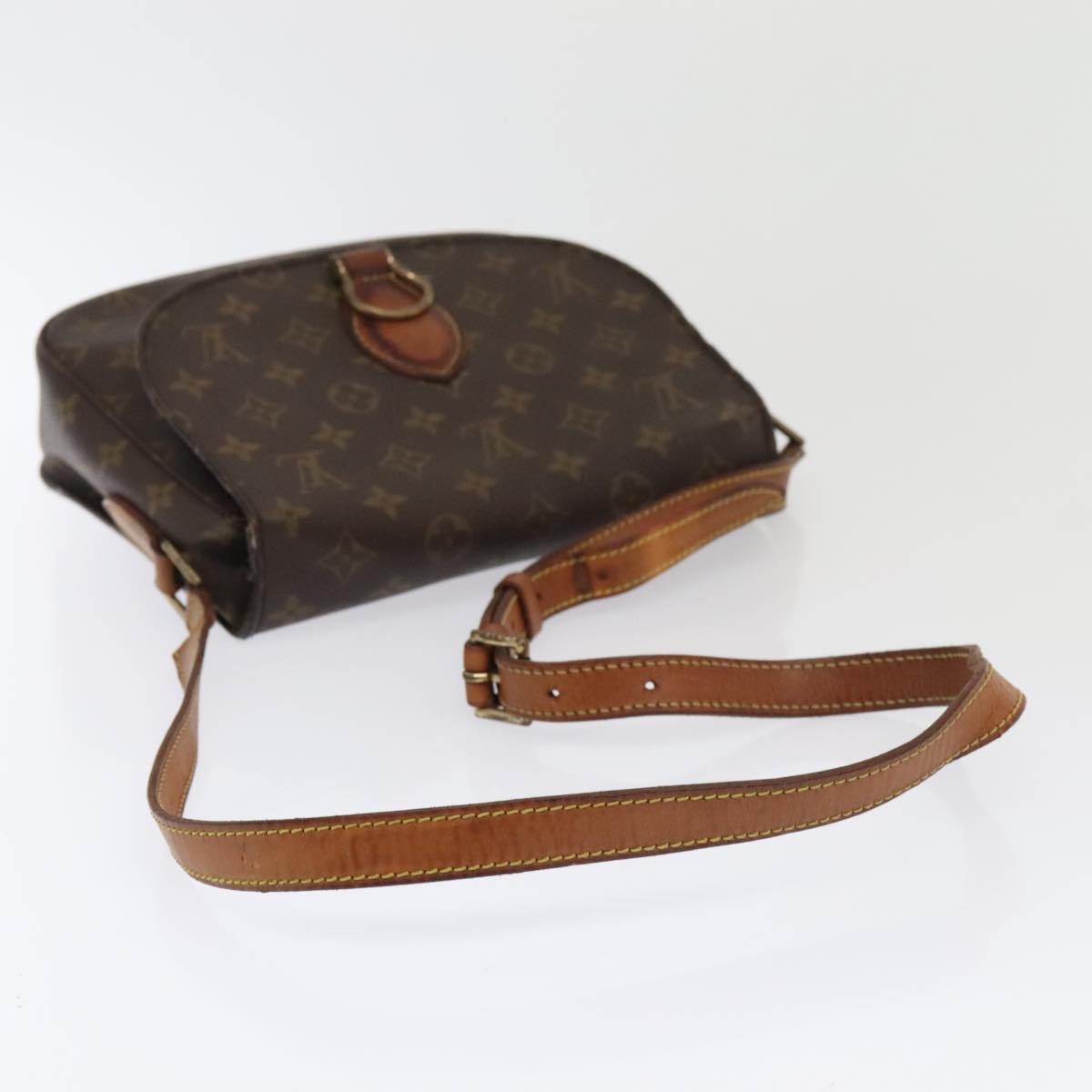 LOUIS VUITTON Monogram Saint Cloud GM Shoulder Bag M51242 LV Auth bs18338