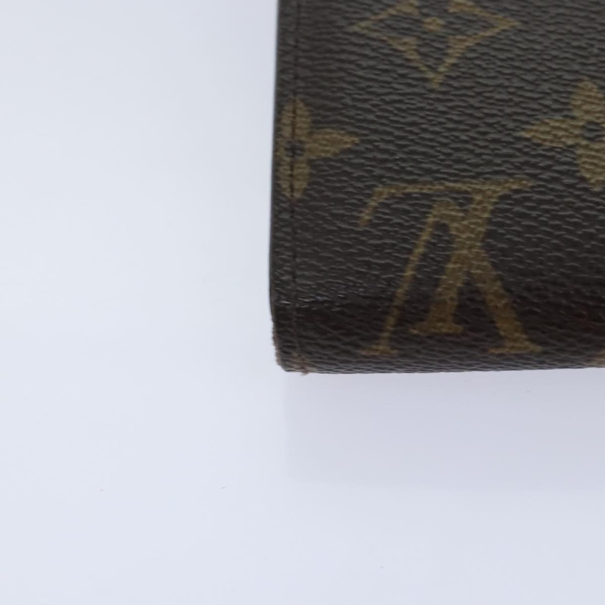 LOUIS VUITTON Monogram Portefeuille Boetie Long Wallet M63220 LV Auth bs18339