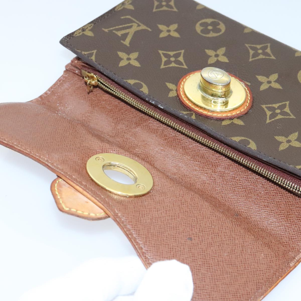 LOUIS VUITTON Monogram Portefeuille Boetie Long Wallet M63220 LV Auth bs18339