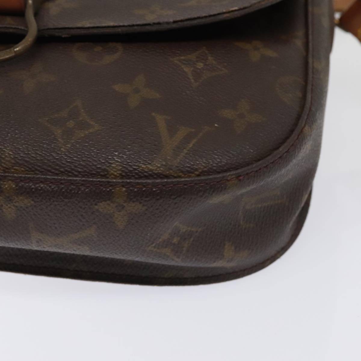 LOUIS VUITTON Monogram Saint Cloud GM Shoulder Bag M51242 LV Auth bs18341