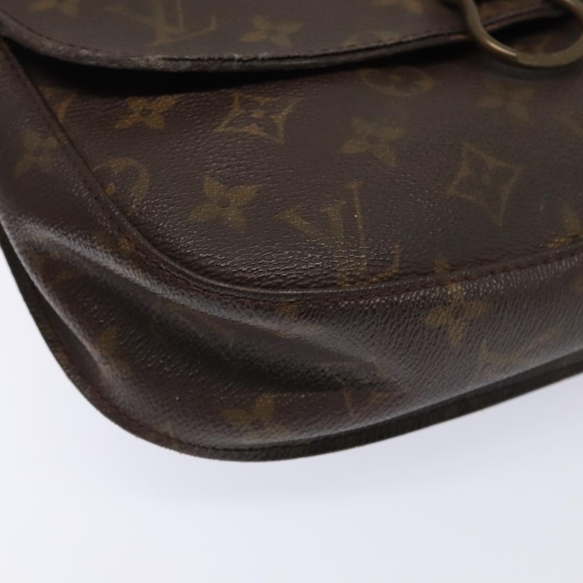 LOUIS VUITTON Monogram Saint Cloud GM Shoulder Bag M51242 LV Auth bs18341