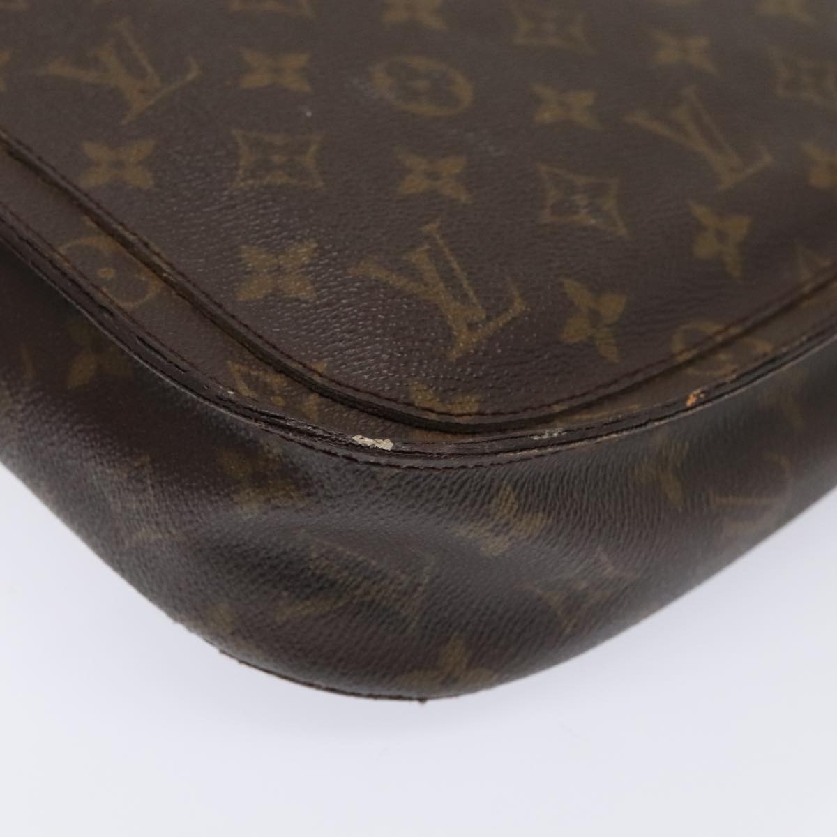 LOUIS VUITTON Monogram Saint Cloud GM Shoulder Bag M51242 LV Auth bs18341