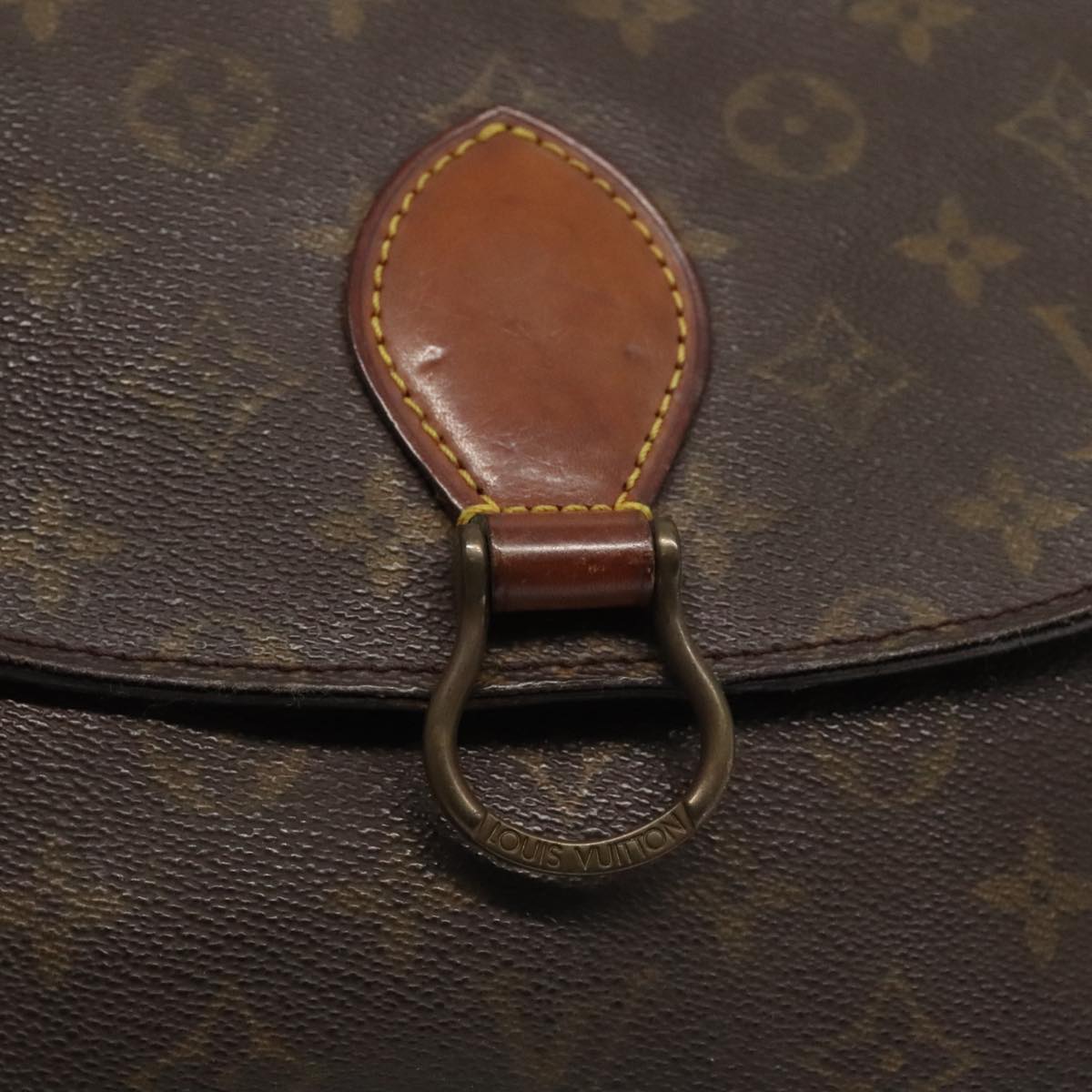 LOUIS VUITTON Monogram Saint Cloud GM Shoulder Bag M51242 LV Auth bs18341