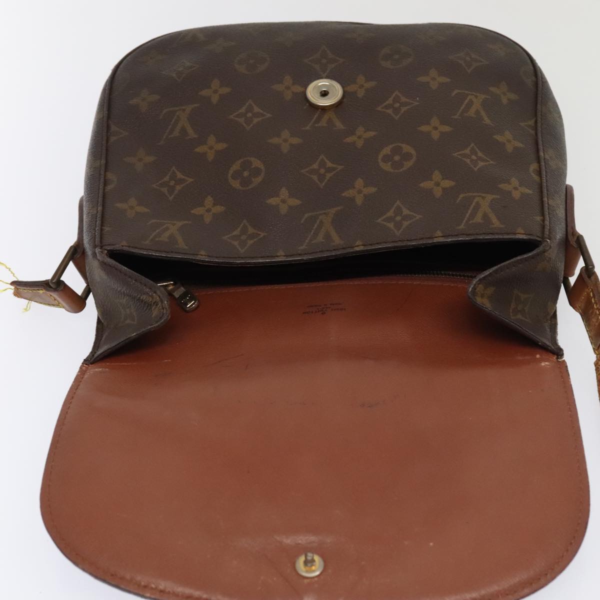 LOUIS VUITTON Monogram Saint Cloud GM Shoulder Bag M51242 LV Auth bs18341