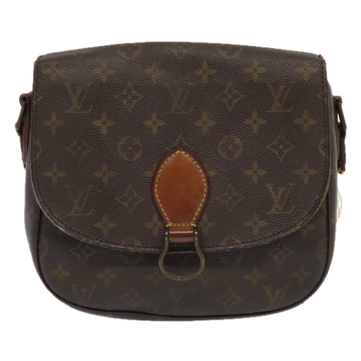 LOUIS VUITTON Monogram Saint Cloud GM Shoulder Bag M51242 LV Auth bs18341