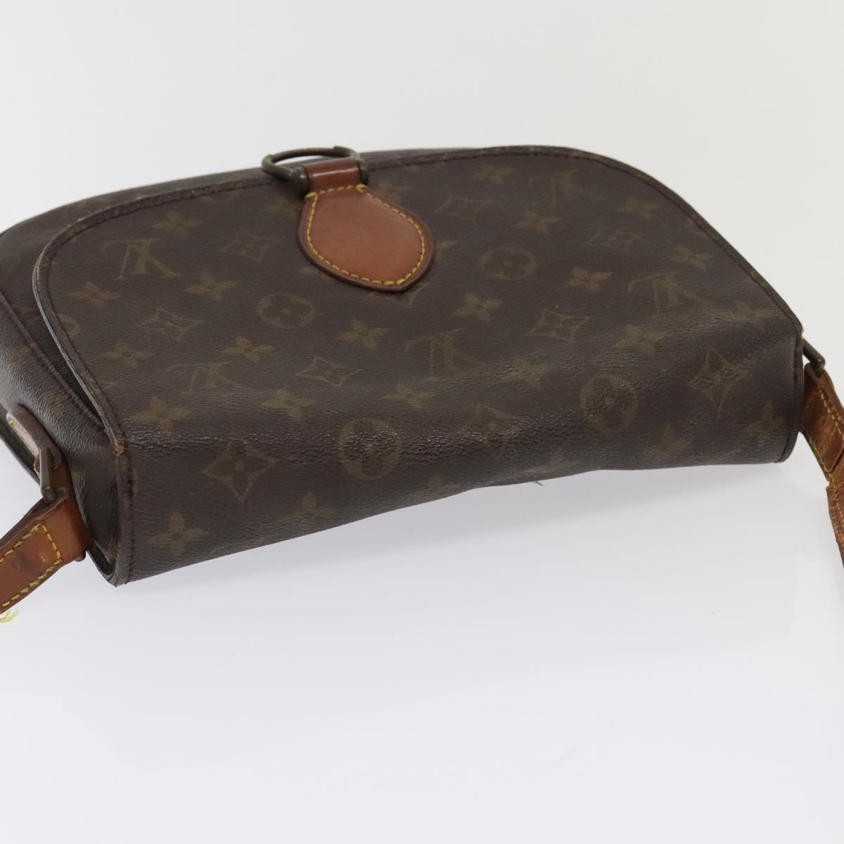 LOUIS VUITTON Monogram Saint Cloud GM Shoulder Bag M51242 LV Auth bs18341