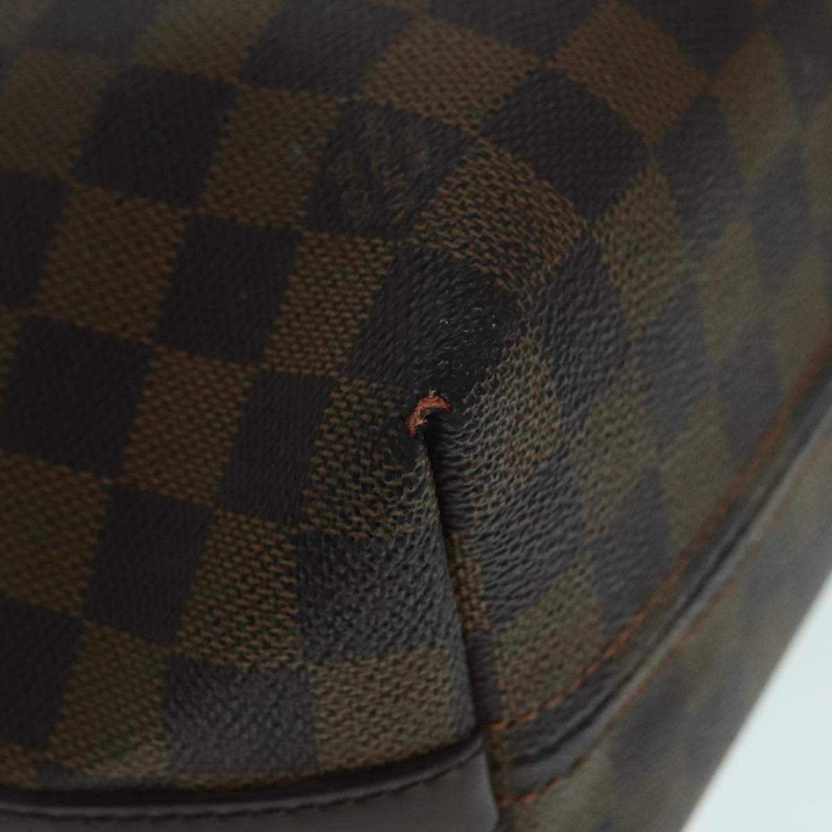 LOUIS VUITTON Damier Ebene Illovo MM Shoulder Bag N51995 LV Auth bs18342