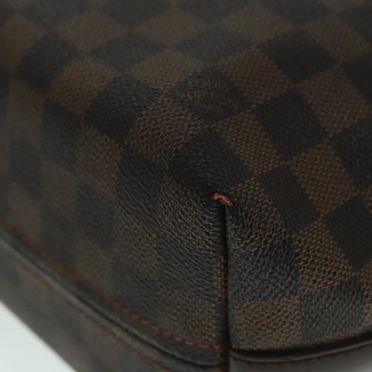 LOUIS VUITTON Damier Ebene Illovo MM Shoulder Bag N51995 LV Auth bs18342