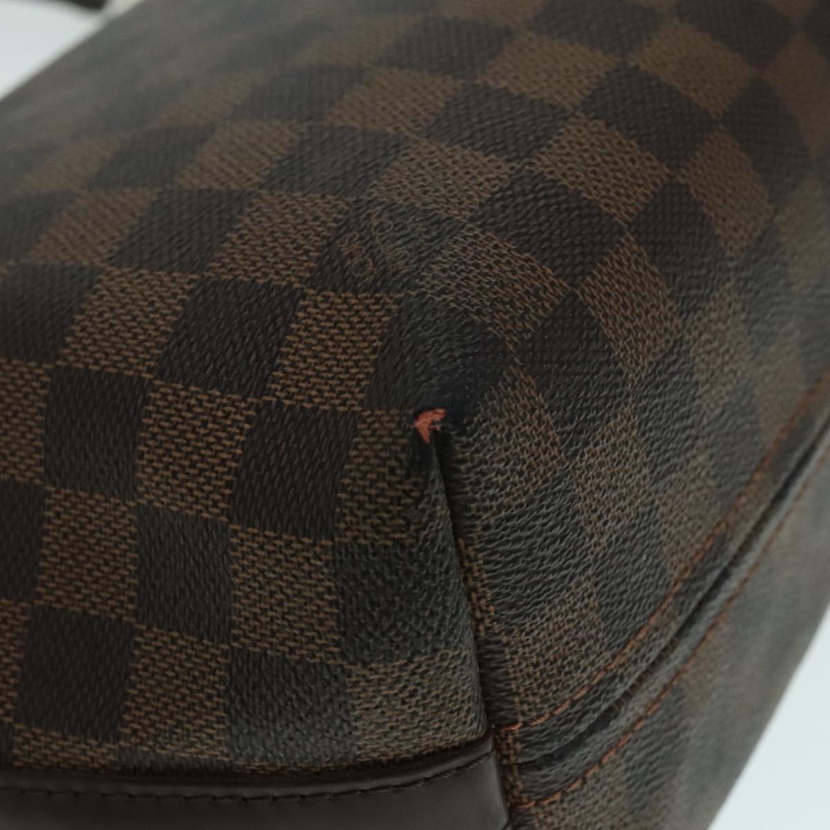 LOUIS VUITTON Damier Ebene Illovo MM Shoulder Bag N51995 LV Auth bs18342