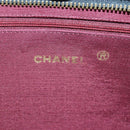 CHANEL Matelasse Chain Shoulder Bag Lamb Skin Black Gold CC Auth bs18351-17