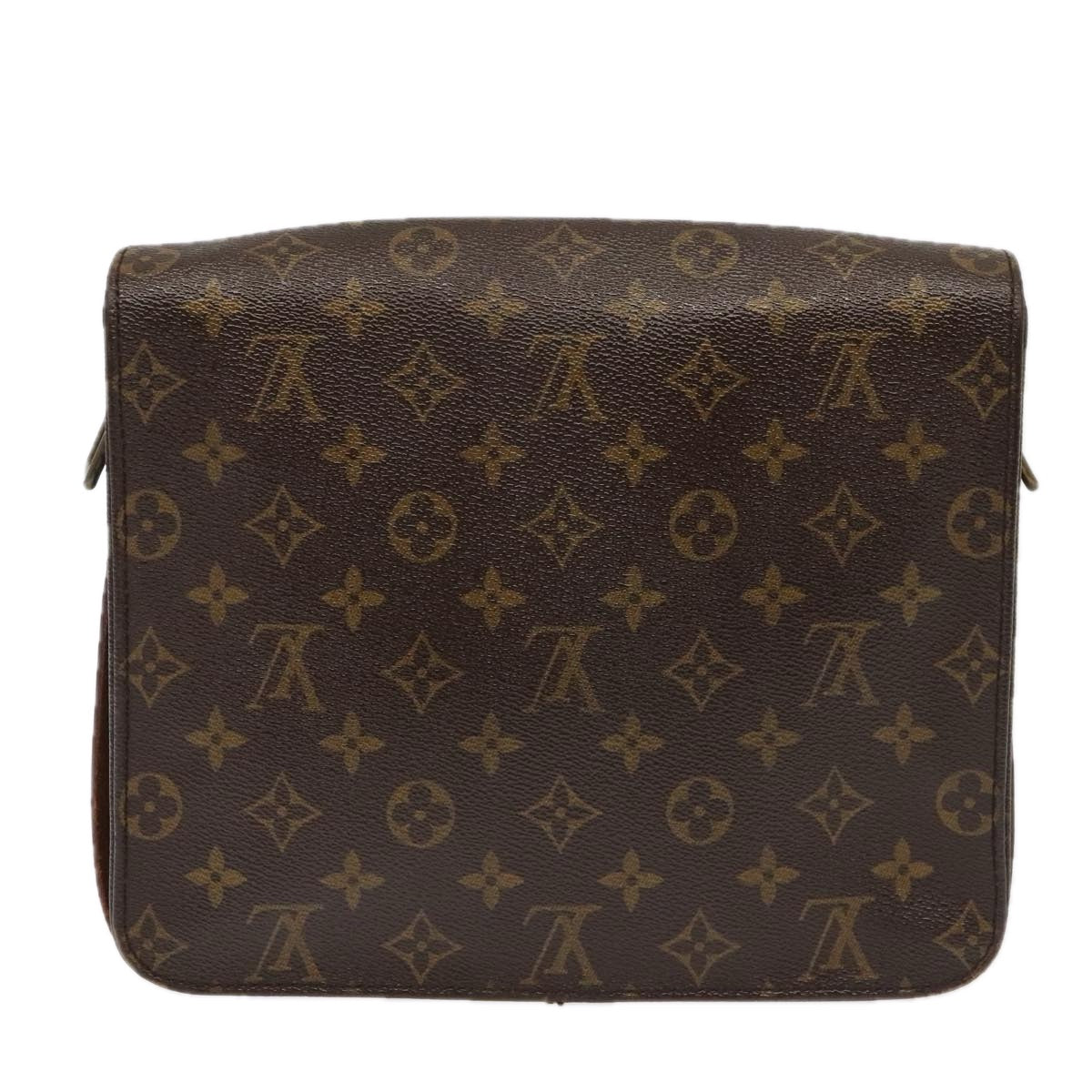 LOUIS VUITTON Monogram Cartouchiere GM Shoulder Bag M51252 LV Auth bs18358 - 0