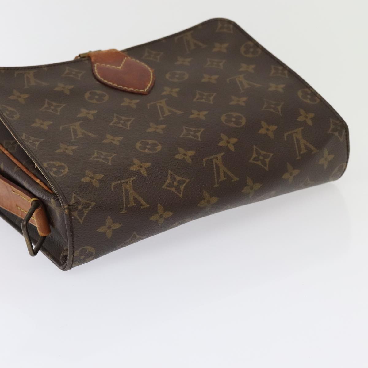 LOUIS VUITTON Monogram Cartouchiere GM Shoulder Bag M51252 LV Auth bs18358