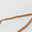 Christian Dior Shoulder Bag Leather PVC Gray Gold Auth bs18377-8