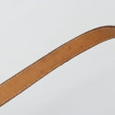 Christian Dior Shoulder Bag Leather PVC Gray Gold Auth bs18377-5
