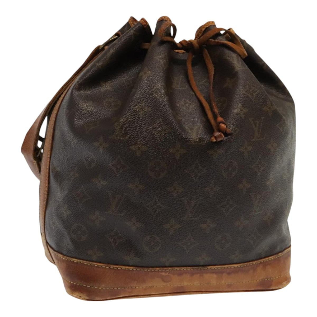 LOUIS VUITTON Monogram Noe Shoulder Bag M42224 LV Auth bs18380