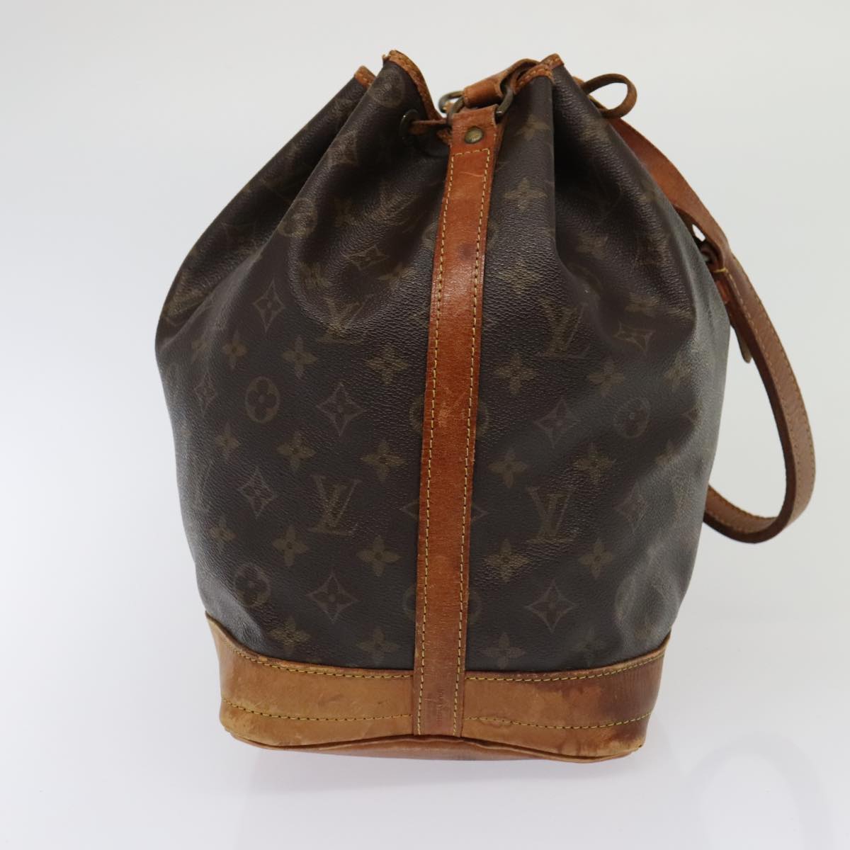 LOUIS VUITTON Monogram Noe Shoulder Bag M42224 LV Auth bs18380