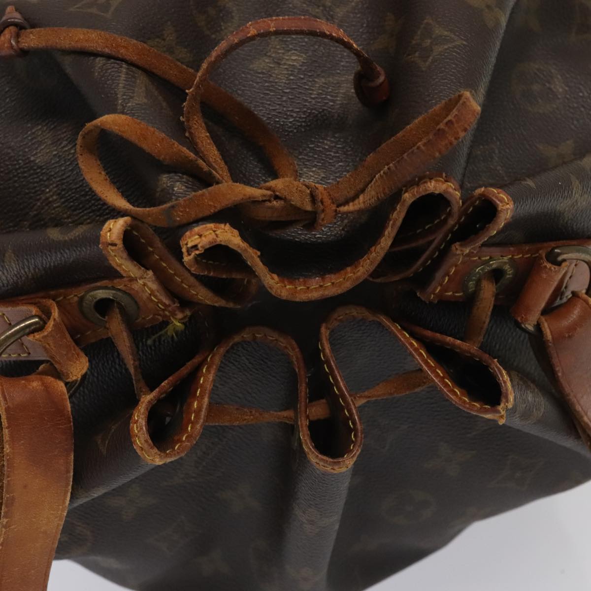 LOUIS VUITTON Monogram Noe Shoulder Bag M42224 LV Auth bs18380