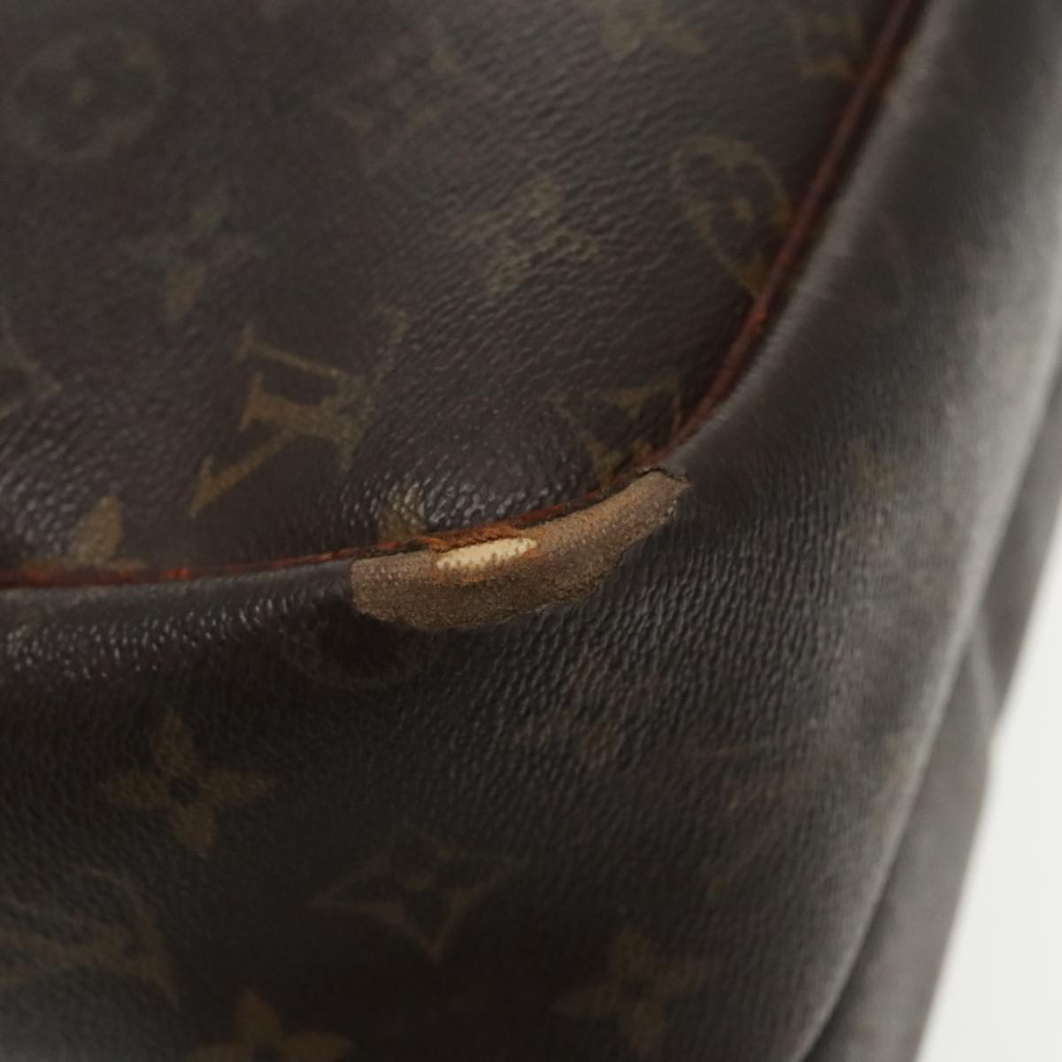 LOUIS VUITTON Monogram Reporter GM Shoulder Bag M45252 LV Auth bs18383