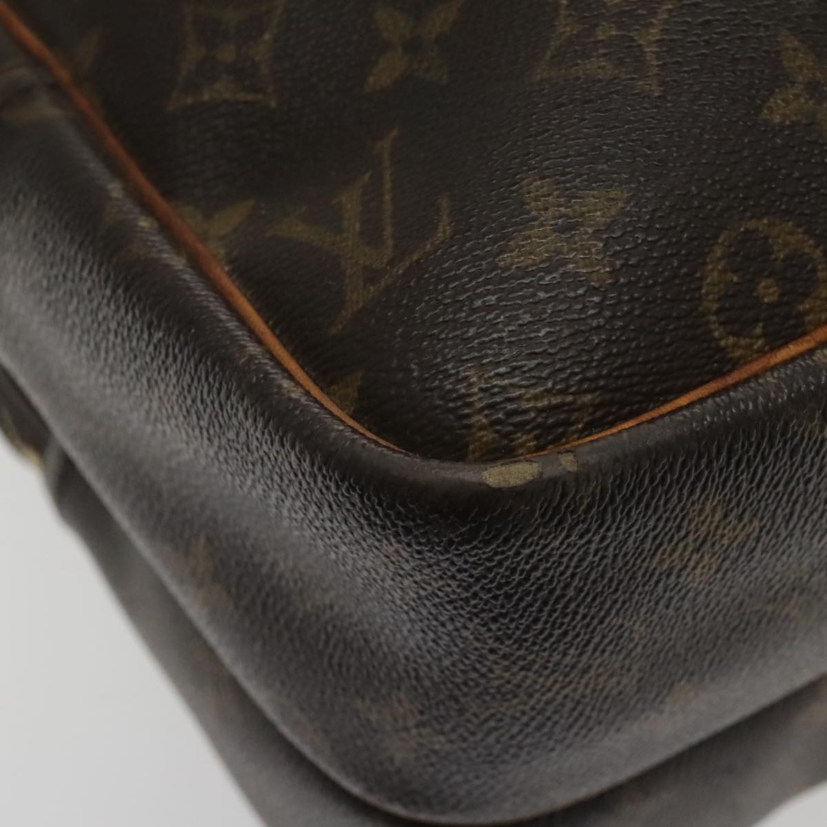 LOUIS VUITTON Monogram Reporter GM Shoulder Bag M45252 LV Auth bs18385