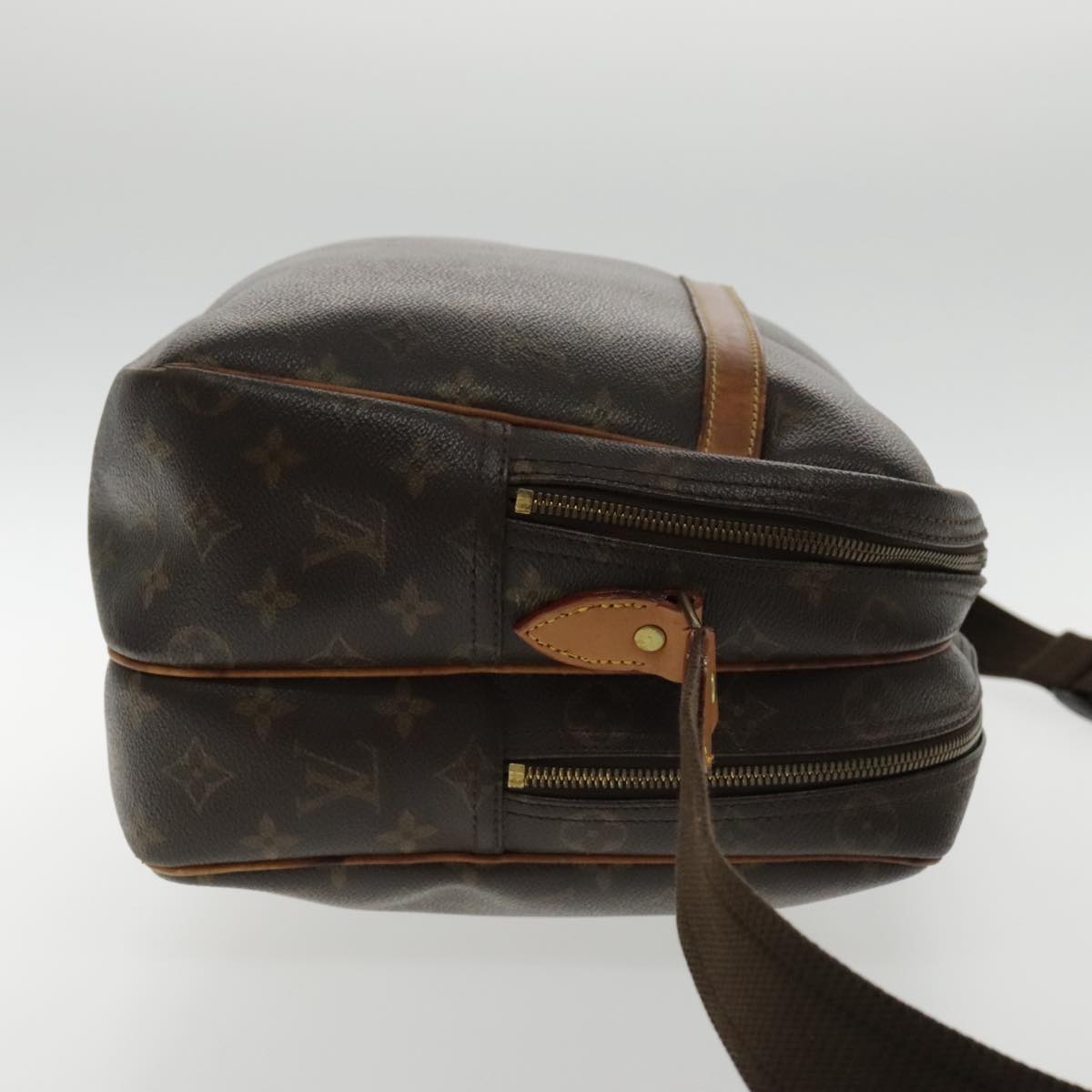 LOUIS VUITTON Monogram Reporter GM Shoulder Bag M45252 LV Auth bs18385