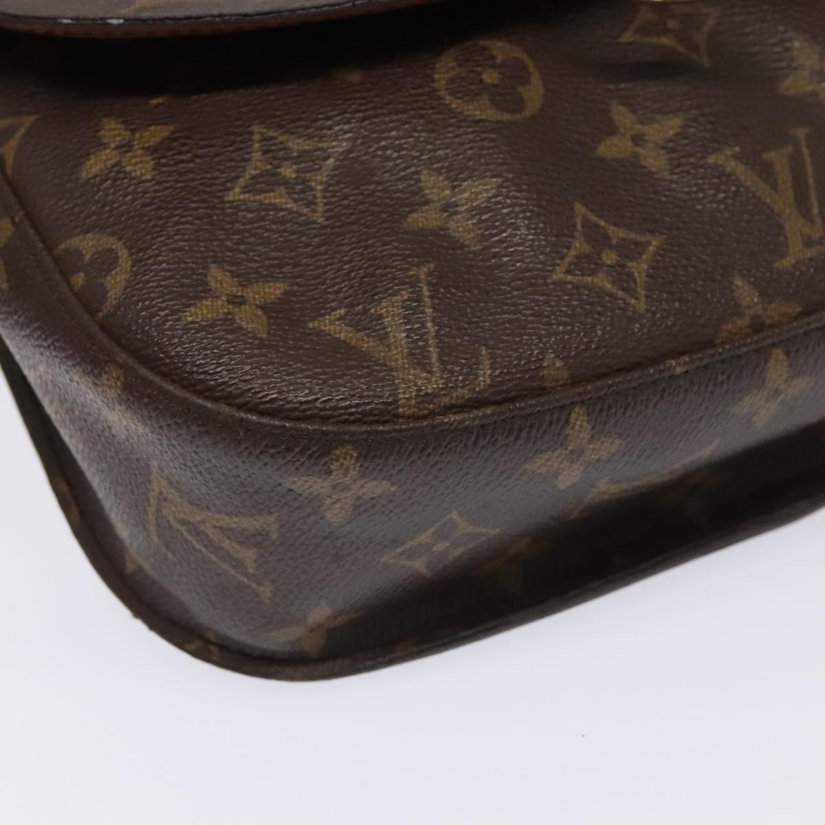 LOUIS VUITTON Monogram Saint Cloud GM Shoulder Bag M51242 LV Auth bs18393