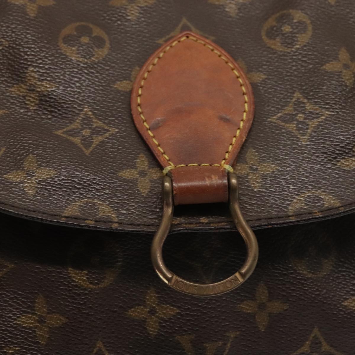 LOUIS VUITTON Monogram Saint Cloud GM Shoulder Bag M51242 LV Auth bs18393