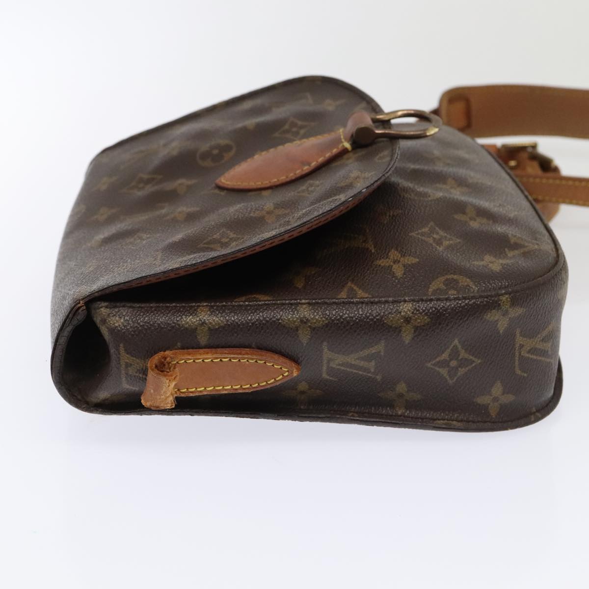 LOUIS VUITTON Monogram Saint Cloud GM Shoulder Bag M51242 LV Auth bs18393