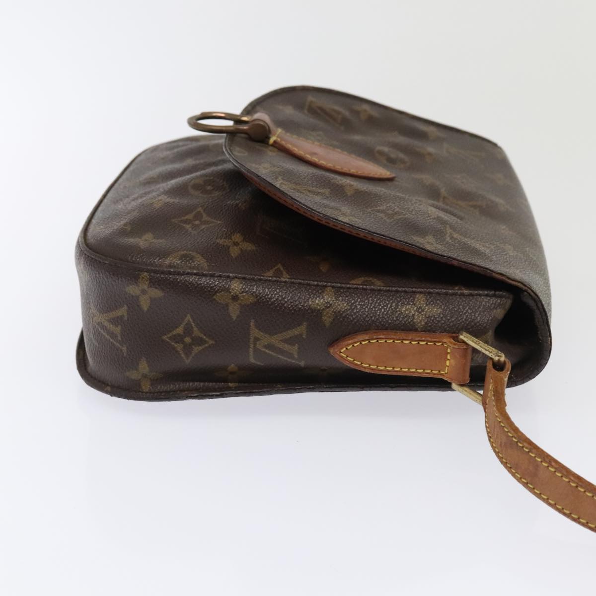 LOUIS VUITTON Monogram Saint Cloud GM Shoulder Bag M51242 LV Auth bs18393