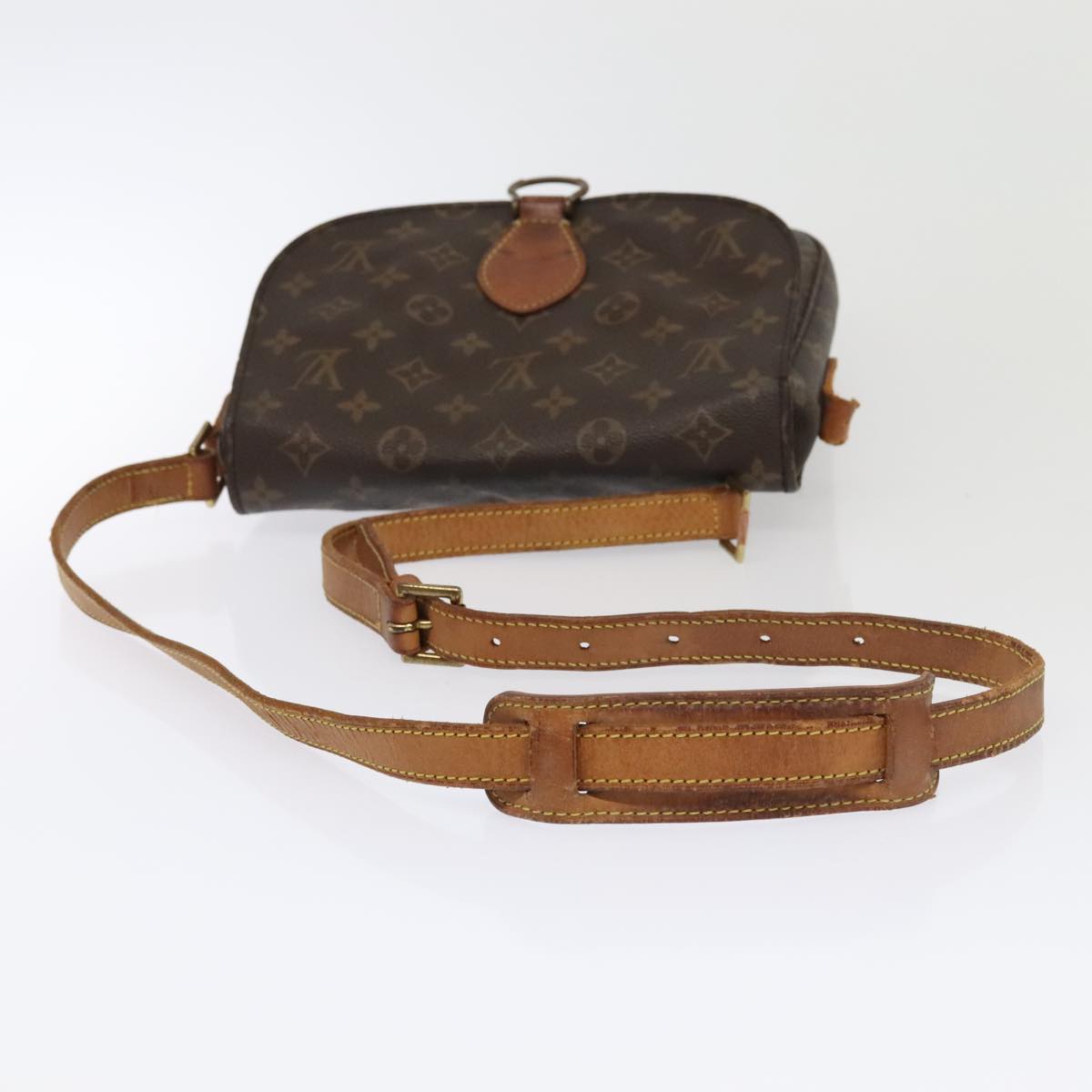 LOUIS VUITTON Monogram Saint Cloud GM Shoulder Bag M51242 LV Auth bs18393