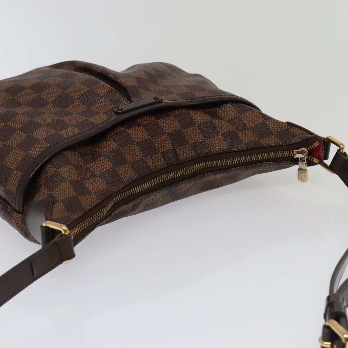 LOUIS VUITTON Damier Ebene Bloomsbury PM Shoulder Bag N42251 LV Auth bs18394