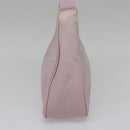 PRADA Mini Hand Bag Nylon Pink Auth bs18406-4