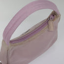 PRADA Mini Hand Bag Nylon Pink Auth bs18406-6