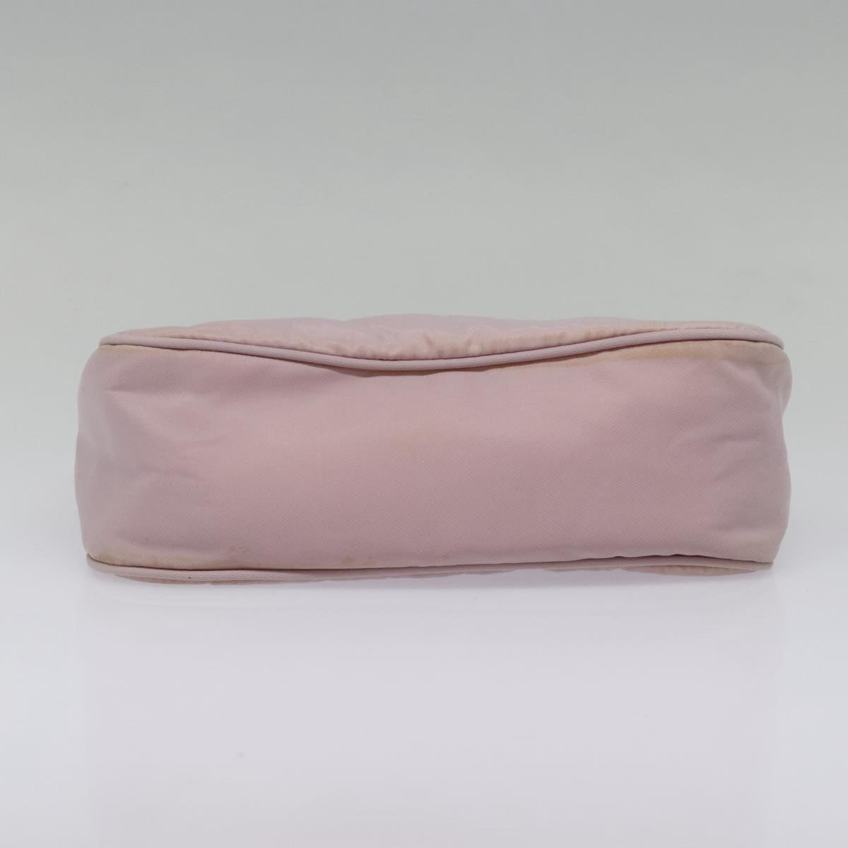 PRADA Mini Hand Bag Nylon Pink Auth bs18406