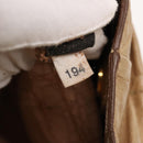 PRADA Hand Bag Leather Beige Gold Auth bs18407-12