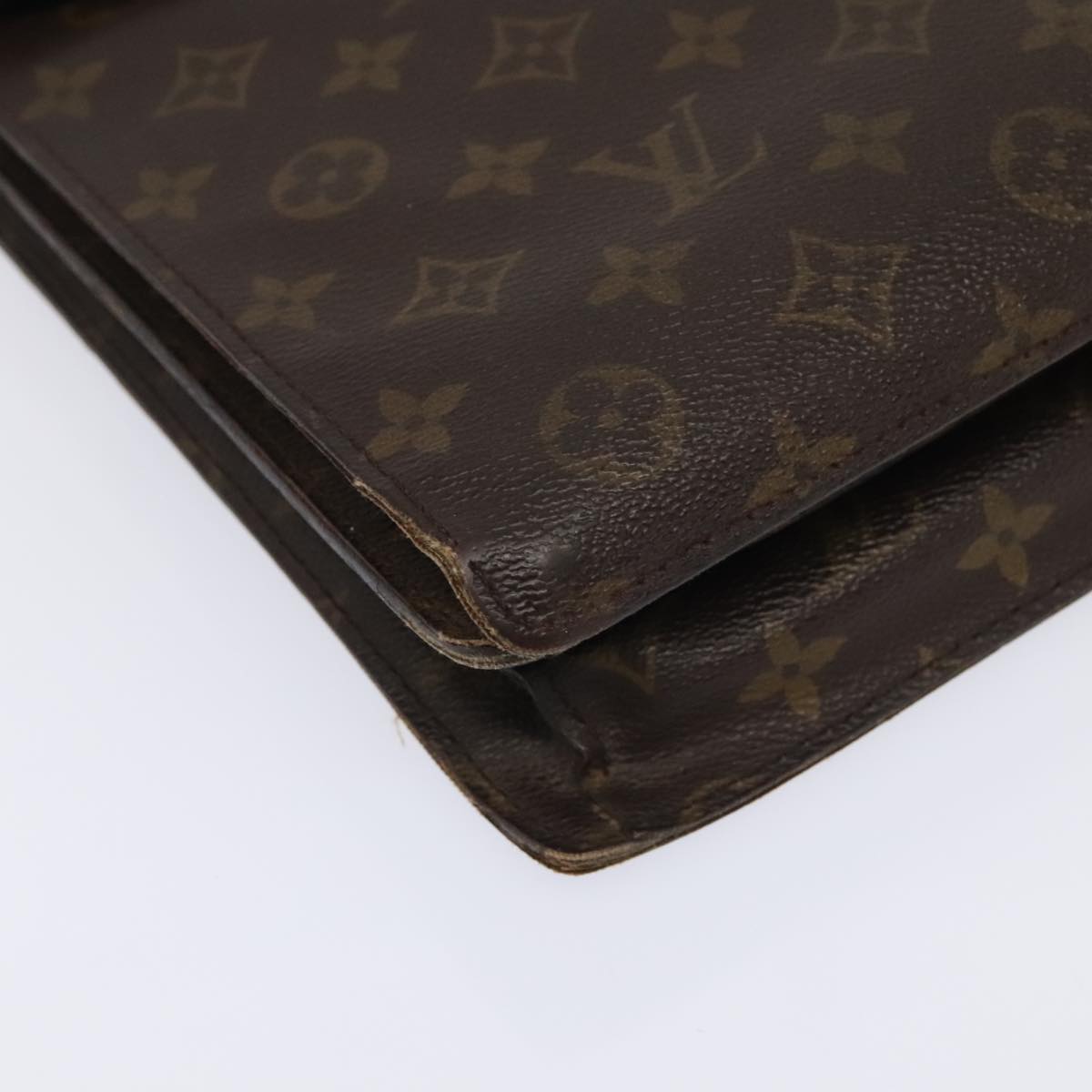 LOUIS VUITTON Monogram Serviette Conseiller Briefcase M53331 LV Auth bs18422