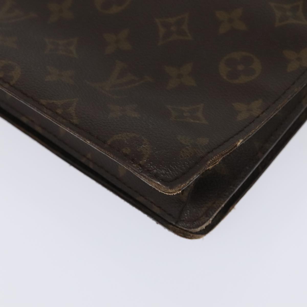 LOUIS VUITTON Monogram Serviette Conseiller Briefcase M53331 LV Auth bs18422