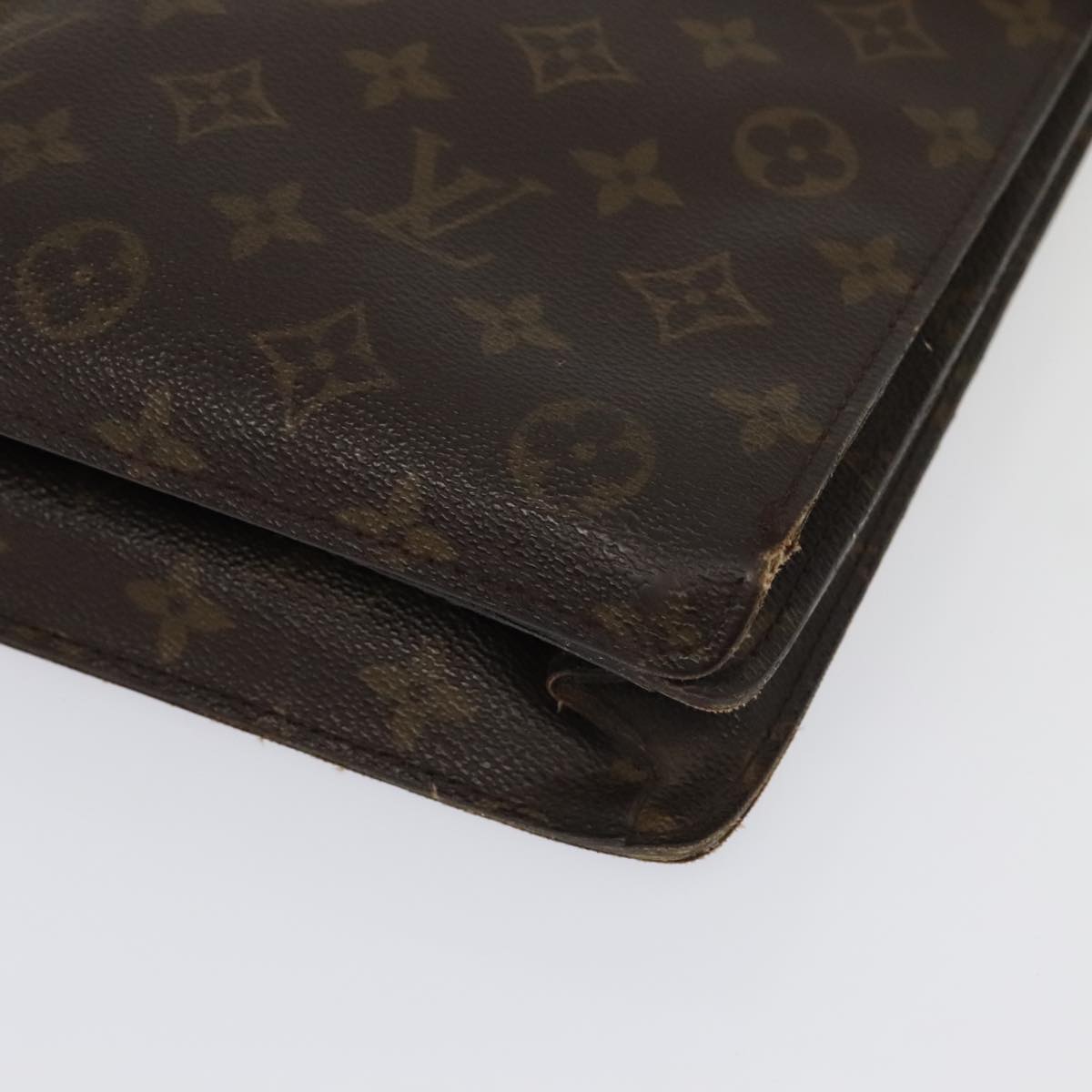 LOUIS VUITTON Monogram Serviette Conseiller Briefcase M53331 LV Auth bs18422