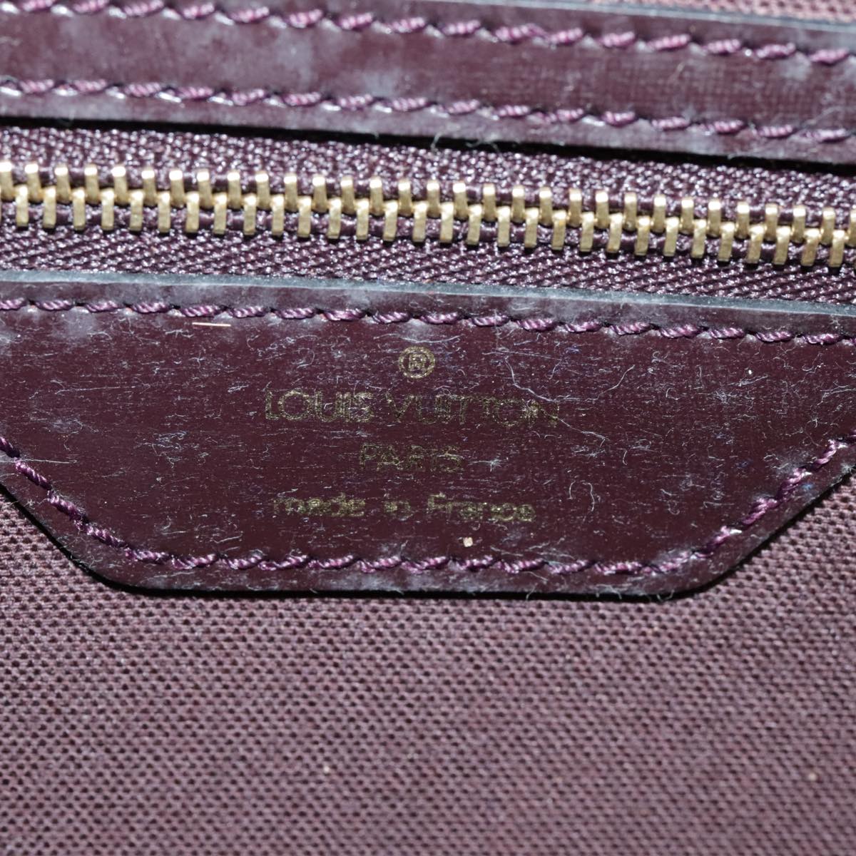 LOUIS VUITTON Taiga Victor Shoulder Bag Acajou M30146 LV Auth bs18423