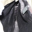 PRADA Tote Bag Nylon Beige Silver Auth bs18439-20