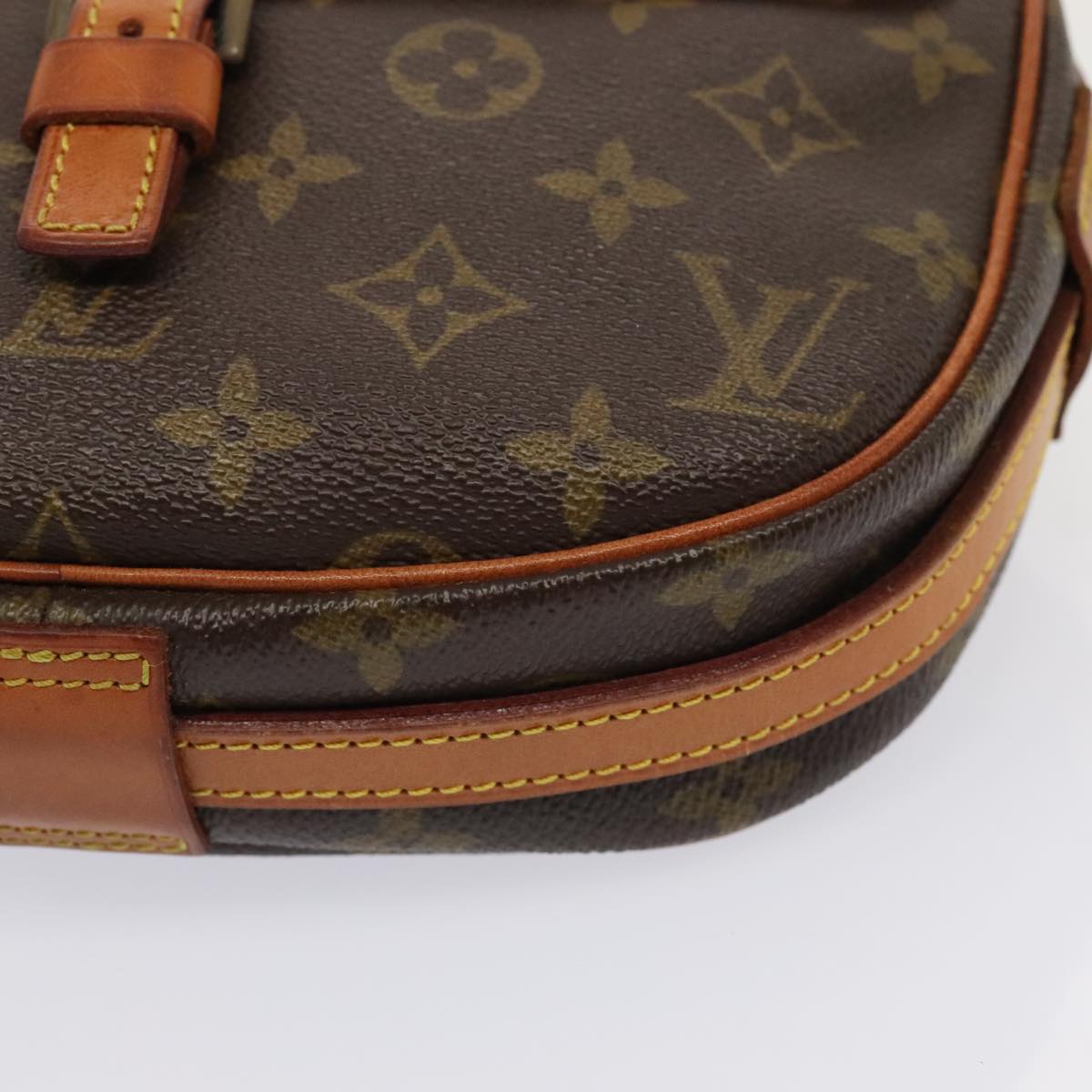 LOUIS VUITTON Monogram Jeune Fille PM Shoulder Bag M51227 LV Auth bs18448