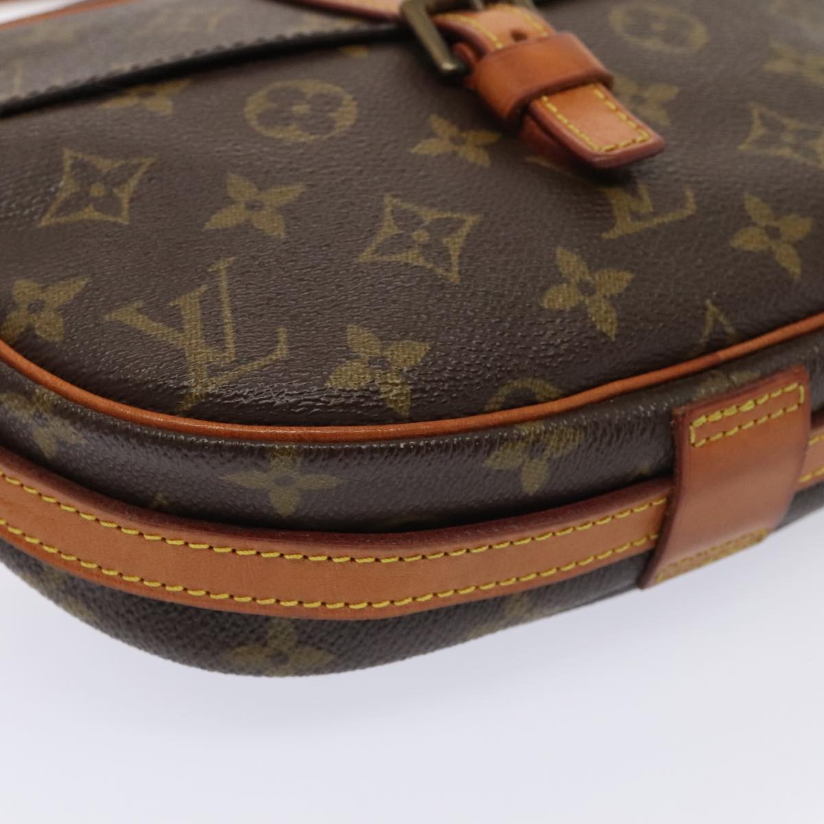 LOUIS VUITTON Monogram Jeune Fille PM Shoulder Bag M51227 LV Auth bs18448