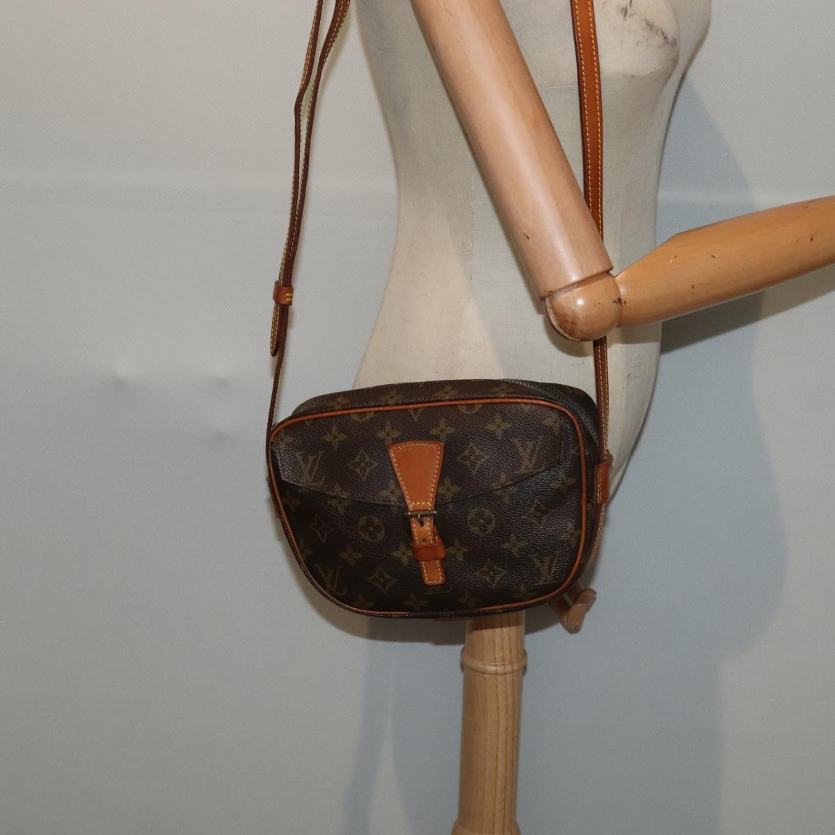 LOUIS VUITTON Monogram Jeune Fille PM Shoulder Bag M51227 LV Auth bs18448