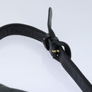 CHANEL Matelasse Waist bag Lamb Skin Black Gold CC Auth bs18455-8