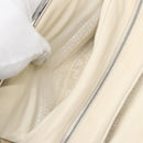 CHANEL Matelasse Hand Bag Leather White Silver CC Auth bs18457-23